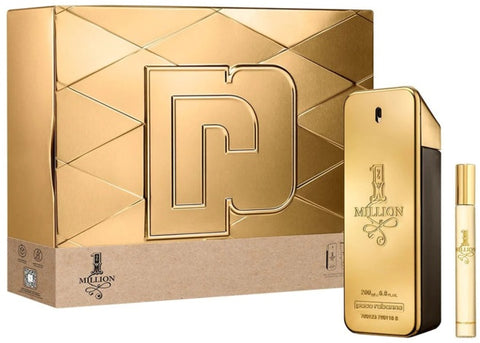 Paco Rabanne 1 Million Eau de Toilette 200ml mit Reisegrösse 10ml